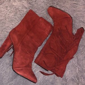 ALABAMA SUEDE FRINGE BOOTIE